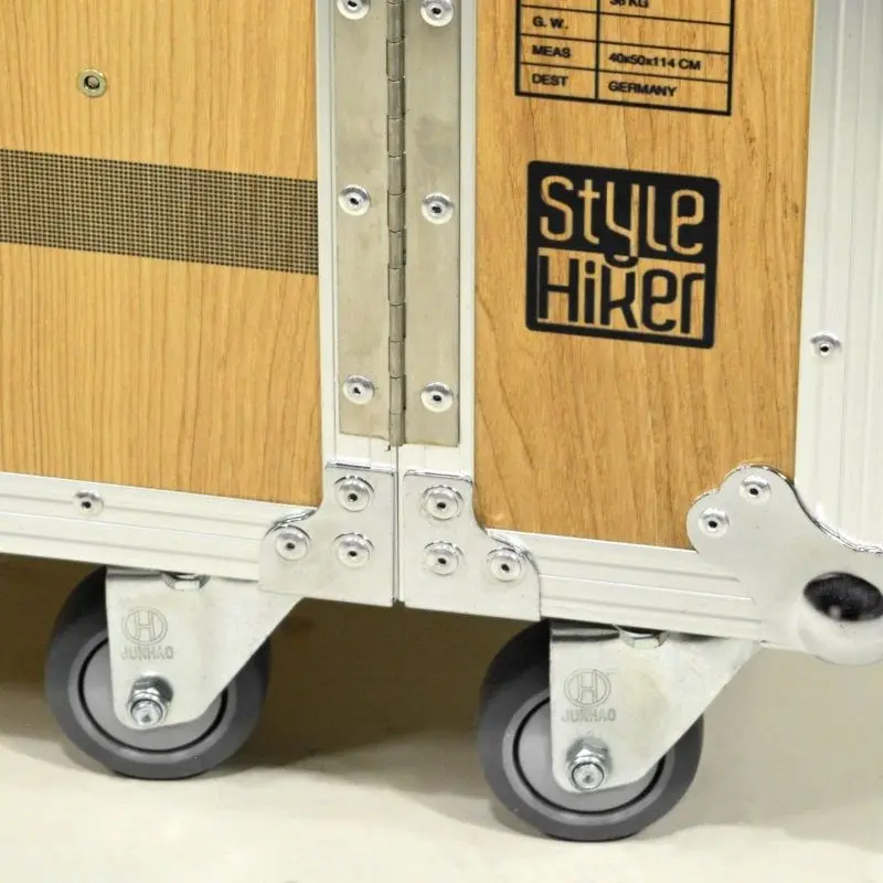Flightcase Trolley wie Weinkiste, der schicke Rollcontainer und Aktenschrank für Zuhause und Büro