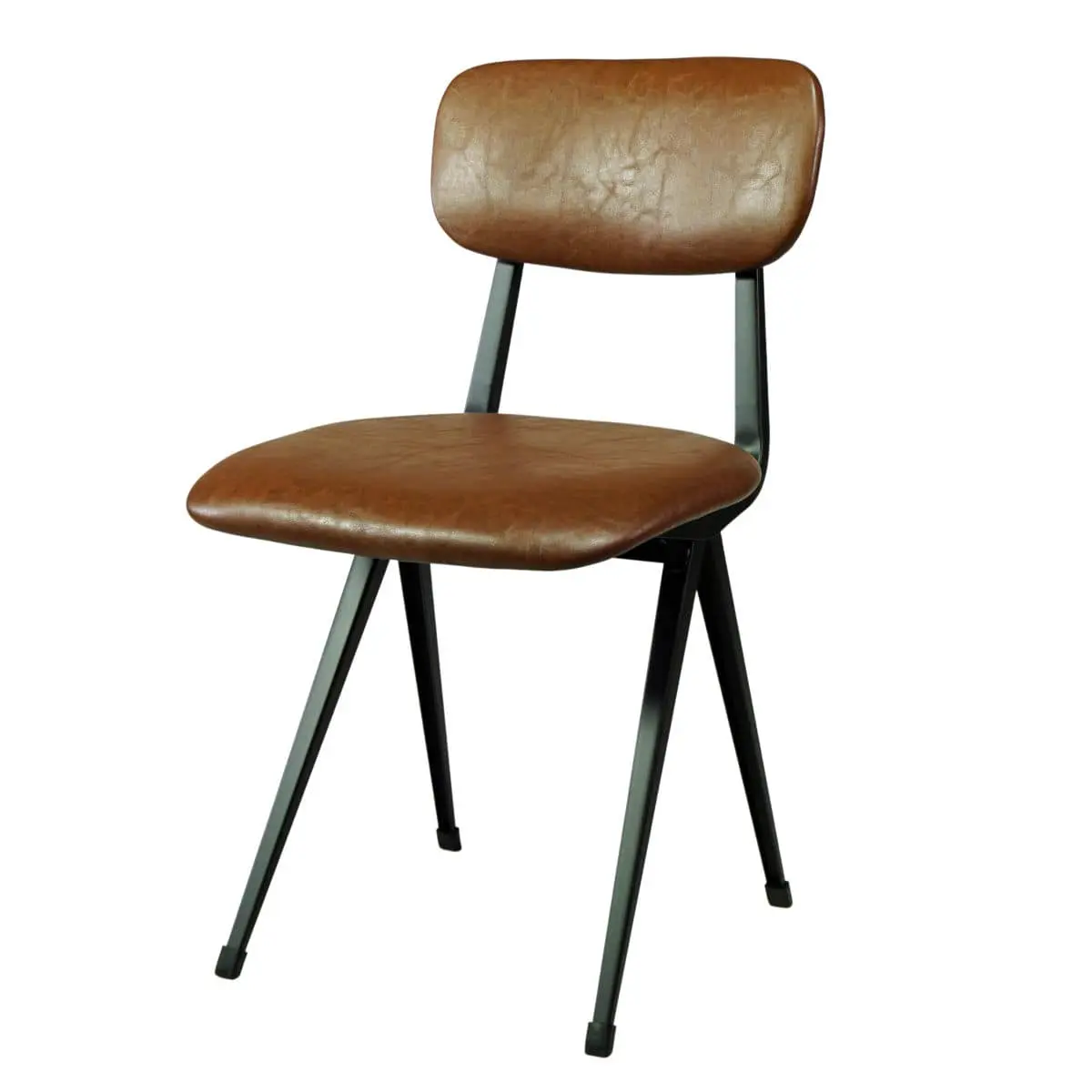 Stuhl gepolstert braun für Esszimmer, Restaurant, Cafe