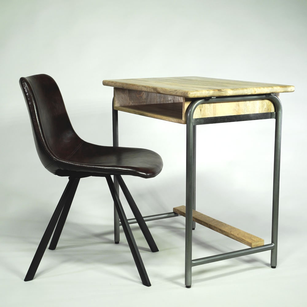 Vintage Retro Tisch für Homeoffice Holz Metall