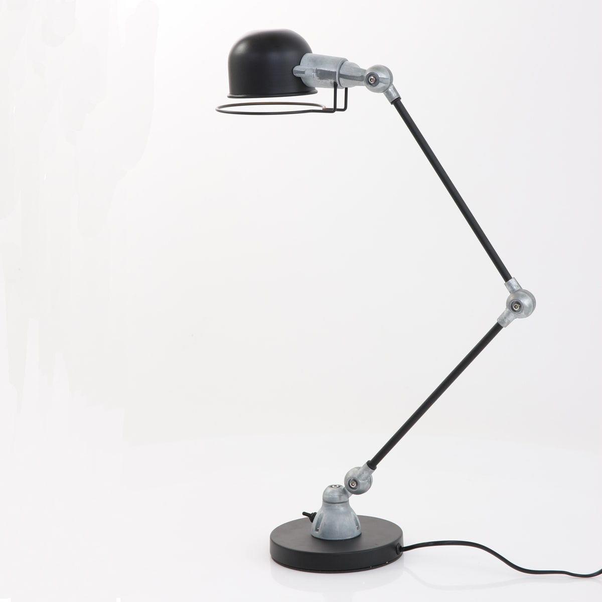 Industrial Vintage Design Homeoffice Schreibtischlampe schwarz