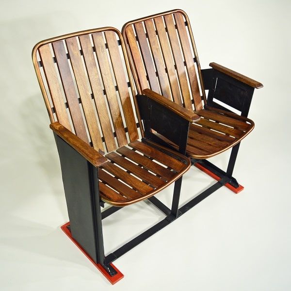 Kinosessel Doppelsitzer Vintage | Retro Design Möbel